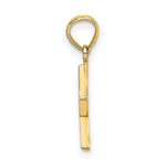 Load image into Gallery viewer, 14K Yellow Gold Cut-out Star Charm Pendant