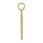 Load image into Gallery viewer, 14K Yellow Gold 2-D King Playing Card Charm Pendant