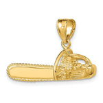 Load image into Gallery viewer, 14K Yellow Gold 3-D LARGE CHAIN SAW Charm Pendant