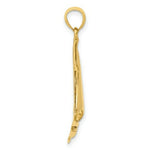 Load image into Gallery viewer, 14K Yellow Gold Polished Sailboat Charm Pendant