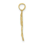 Load image into Gallery viewer, 14K Yellow Gold 2-D Bahamas Under Palm Tree Charm Pendant