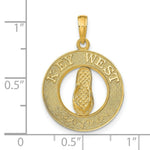 Load image into Gallery viewer, 14K Yellow Gold Key West Flip Flop Pendant