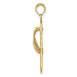 Load image into Gallery viewer, 14K Yellow Gold Triple Turtle Flip-Flop Charm Pendant