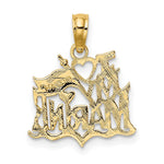 Load image into Gallery viewer, 14K Yellow Gold I Love My Marine