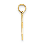 Load image into Gallery viewer, 14K Yellow Gold Engraved STAR OF DAVID Charm Pendant