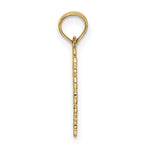 Load image into Gallery viewer, 14K Yellow Gold Textured Star of David In Heart Charm Pendant