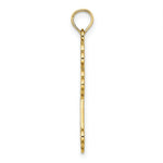 Load image into Gallery viewer, 14K Yellow Gold Cut-Out Design Cross Charm Pendant