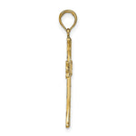 Load image into Gallery viewer, 14K Yellow Gold Cross Pendant