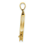 Load image into Gallery viewer, 14K Yellow Gold 3-D With Moveable Pages THE LORD IS MY SHEPHERD(PSALM 23) Charm Pendant
