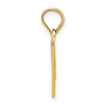 Load image into Gallery viewer, 14K Yellow Gold & Rhodium Solid Enameled United Kingdom Flag Pendant