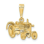 Load image into Gallery viewer, 14K Yellow Gold Tractor Pendant