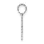 Load image into Gallery viewer, 14K White Gold Firefighter's Daughter Pendant