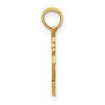 Load image into Gallery viewer, Key West Under Bicycle With White Tires in 14K Yellow Gold and White Rhodium