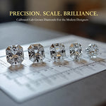 Load image into Gallery viewer, Lab Grown Diamond Round Brilliant Cut Calibrated in sizes - Premium Melee for Designers & Jewelers 1 to 5 Carat VS1/F and VS2-SI1/G Clarity Color