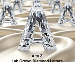 Load image into Gallery viewer, Certified Lab Grown Diamonds in A - Z Initial Letters VS1/VS2 D-E-F Size 7mm