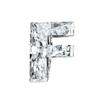Load image into Gallery viewer, KIOKORI Lab Grown Diamonds in A - Z Initial Letters VS1/VS2 D-E-F Size 9mm