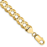 Load image into Gallery viewer, 14K Yellow Gold 9.4mm Lightweight Flat Cuban Chain