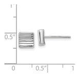 Load image into Gallery viewer, Leslie's 14K White Gold Post Earrings