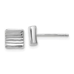 Load image into Gallery viewer, Leslie's 14K White Gold Post Earrings