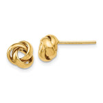 Load image into Gallery viewer, Leslie's 14K Yellow Gold Polished Post Earrings 8mm length