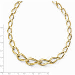Load image into Gallery viewer, Leslie's 14K Yellow Gold Polished Fancy Link Necklace Length 17.5'' inches