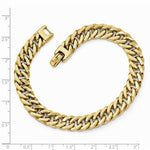 Load image into Gallery viewer, Leslie's 14K Yellow Gold Polished Men's Bracelet Length 8'' inches