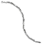 Load image into Gallery viewer, Leslie's 14K White Gold Polished Fancy Link Bracelet Length 8.25'' inches