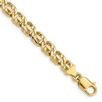 Load image into Gallery viewer, 14K Yellow Gold 6.75mm Hand-Polished Fancy Link Bracelet