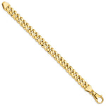 Load image into Gallery viewer, 14K Yellow Gold 10mm Polished Fancy Link Bracelet