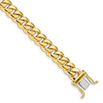 Load image into Gallery viewer, 14K Yellow Gold 9.00mm Hand-polished Miami Cuban Chain length: 8.25 inches