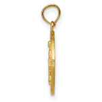 Load image into Gallery viewer, 14K Yellow Gold Miraculous Medal Pendant 15mm width