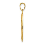 Load image into Gallery viewer, 14K Yellow Gold Saint Christopher Medal Pendant 18mm width
