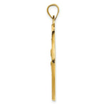 Load image into Gallery viewer, 14K Yellow Gold Saint Christopher Medal Pendant 33mm width