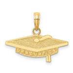 Load image into Gallery viewer, 14K Yellow Gold Graduation Charm