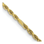 Load image into Gallery viewer, 14K Yellow Gold 1.8mm Diamond-cut Milano Rope Chain