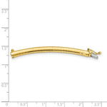 Load image into Gallery viewer, 14K Yellow Gold 4mm Lightweight Omega Extender for Necklace