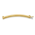 Load image into Gallery viewer, 14K Yellow Gold 4mm Omega Extender for Necklace