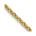 Load image into Gallery viewer, 14K Yellow Gold 2.2mm Forzantine Cable Chain