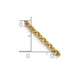 Load image into Gallery viewer, 14K Yellow Gold 2.2mm Forzantine Cable Chain