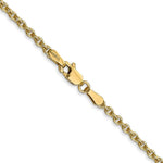 Load image into Gallery viewer, 14K Yellow Gold 2.2mm Forzantine Cable Chain
