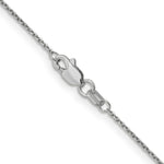 Load image into Gallery viewer, 14K White Gold .95mm Diamond-cut Cable Chain