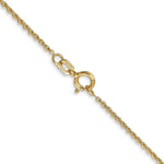 Load image into Gallery viewer, 14K Yellow Gold 1.1mm Baby Rope Chain