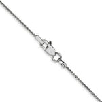 Load image into Gallery viewer, 14K White Gold 1mm Parisian Wheat Chain