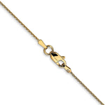 Load image into Gallery viewer, 14K Yellow Gold .8mm Diamond-cut Parisian Wheat Chain