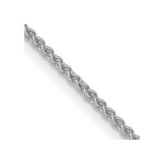 Load image into Gallery viewer, 14K White Gold 1.25mm Spiga Chain