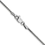 Load image into Gallery viewer, 14K White Gold 1.25mm Spiga Chain