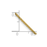 Load image into Gallery viewer, 14K Yellow Gold 1.2mm Diamond-cut Spiga Chain