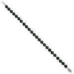 Load image into Gallery viewer, 7" Length Bracelet 14K 6-7mm Round Black Saltwater Akoya Cultured Pearl Bracelet