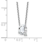 Load image into Gallery viewer, Lab Grown Diamond in A - Z Initial Letter with 14K Yellow/White Gold Necklace 18" inch Length - 1.25 to 3.75 Carat VS1/F Clarity Color