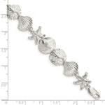 Load image into Gallery viewer, Sterling Silver Seashells Bracelet